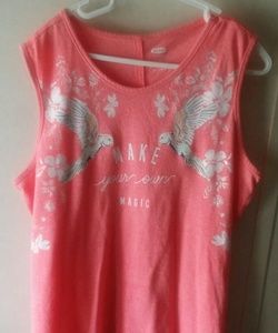 Girls peach old Navy tank